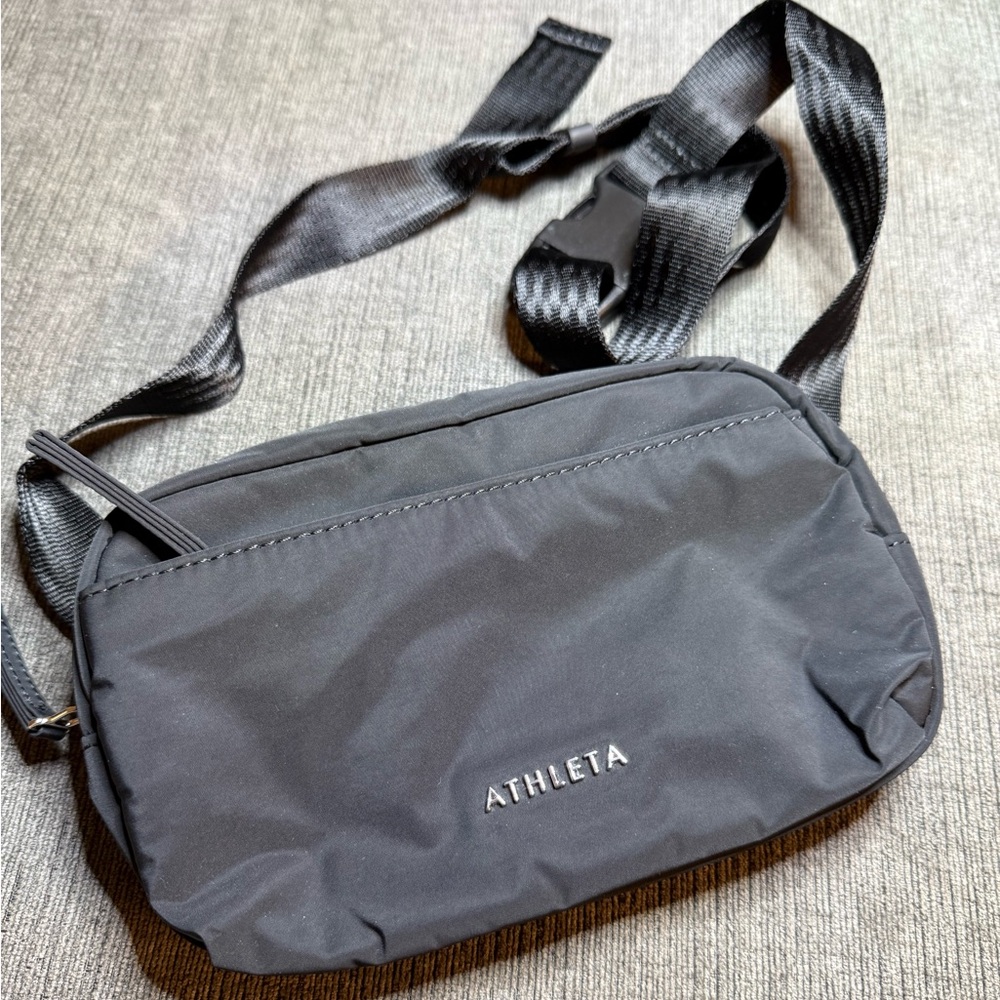 Athleta All About Crossbody Belt Bag, Black